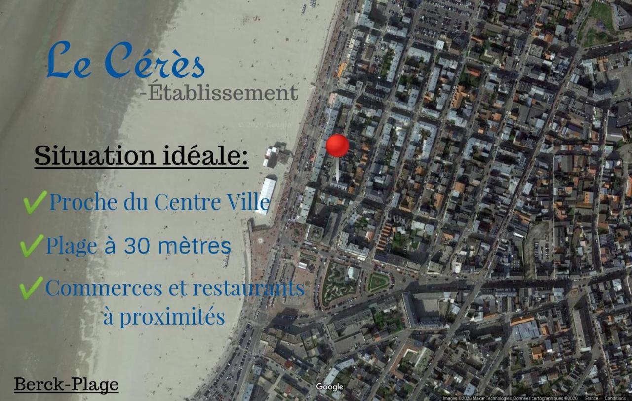 Appartement A 30 M De La Plage - Balcon - Proche Centre - Wifi -Le Ceres 3 Berck Exterior foto